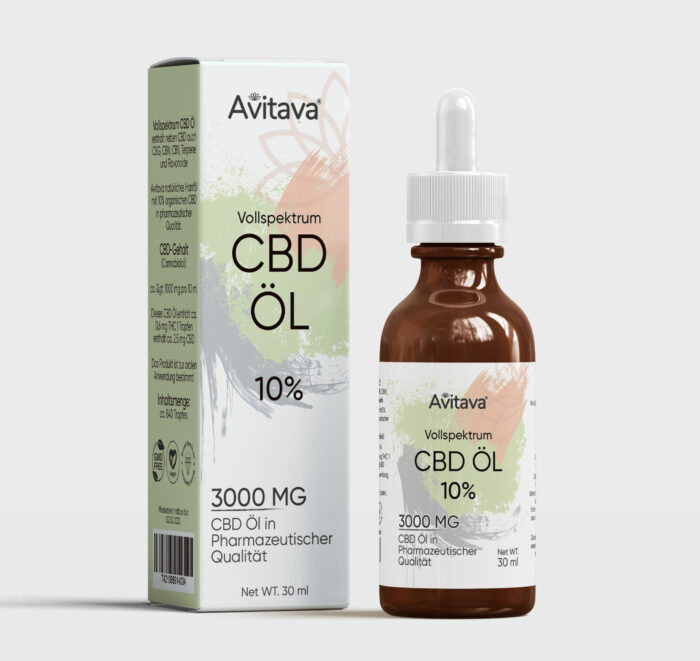 Avitava 10% CBD Öl 30 ml