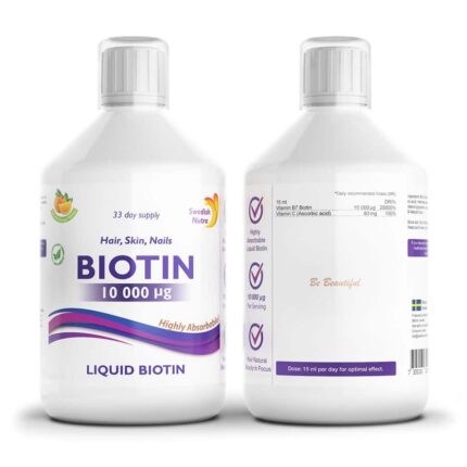 BIOTIN - für Haare, Haut und Nägel - Swedish Nutra