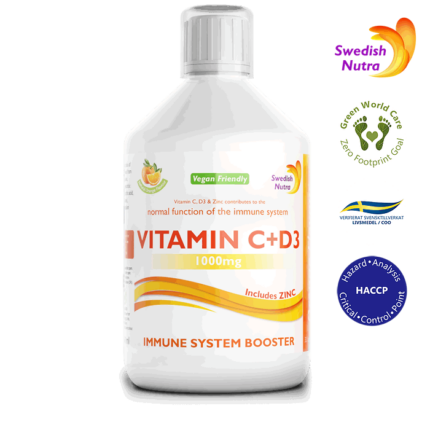 swedish nutra vitamin c +d3