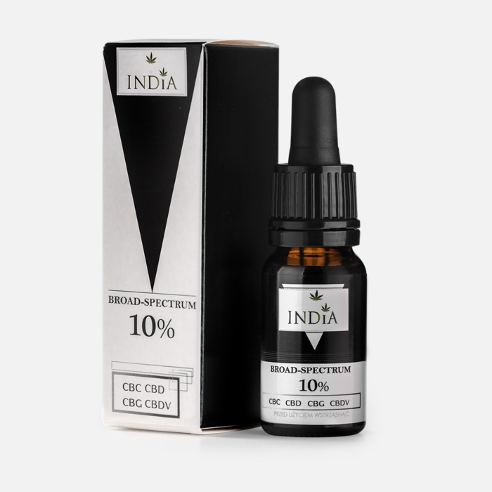 India - Broad Spectrum 10% CBD Öl