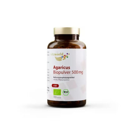 Agaricus Biopulver 500 mg