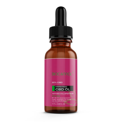 Biocannol® 20% Premium Vollspektrum THC-frei CBD Öl 10 ml